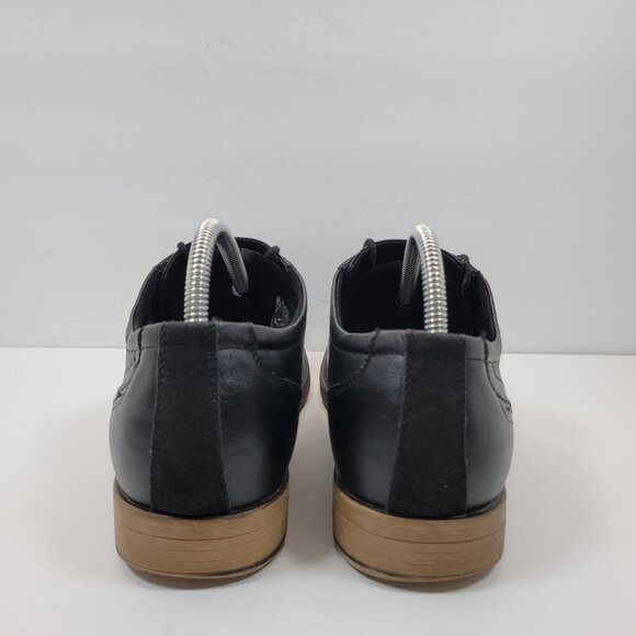 St Johns Bay Balsam Oxford Men's Black Memory Foam Dress Shoes US Size 10M - Picture 4 of 8